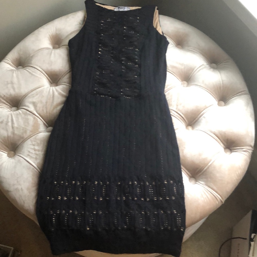 Beautiful Nightcap Black Lace Bodycon Dress.